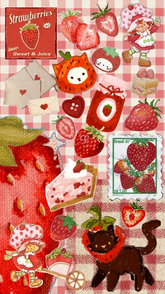 Strawberry Cats