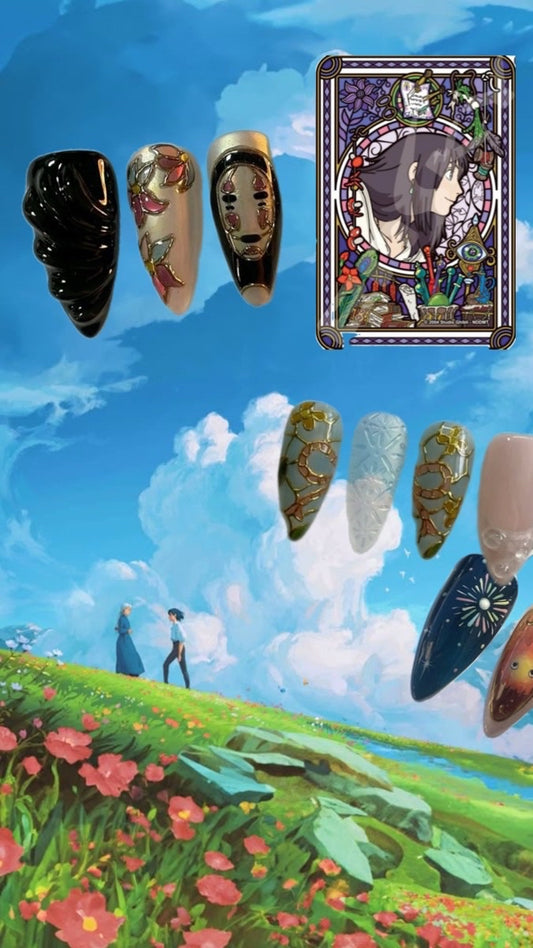 Stained Glass Howl's Moving Castle
